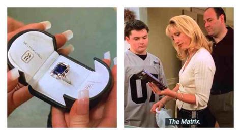 carmela soprano sapphire ring - The Telltale Moozadell & How The .